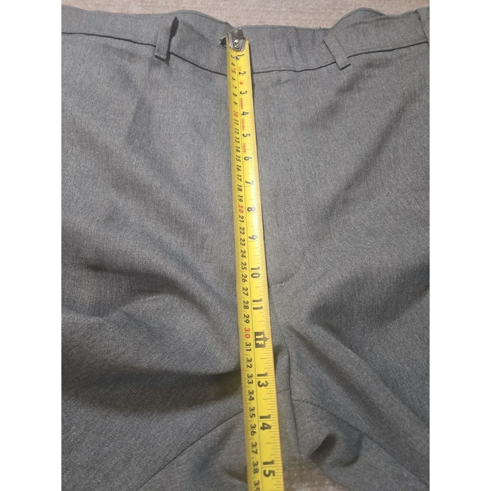 Levis Action Slacks Mens 36x24 Gray Vintage 80s Flat‎ Front Dress Pants